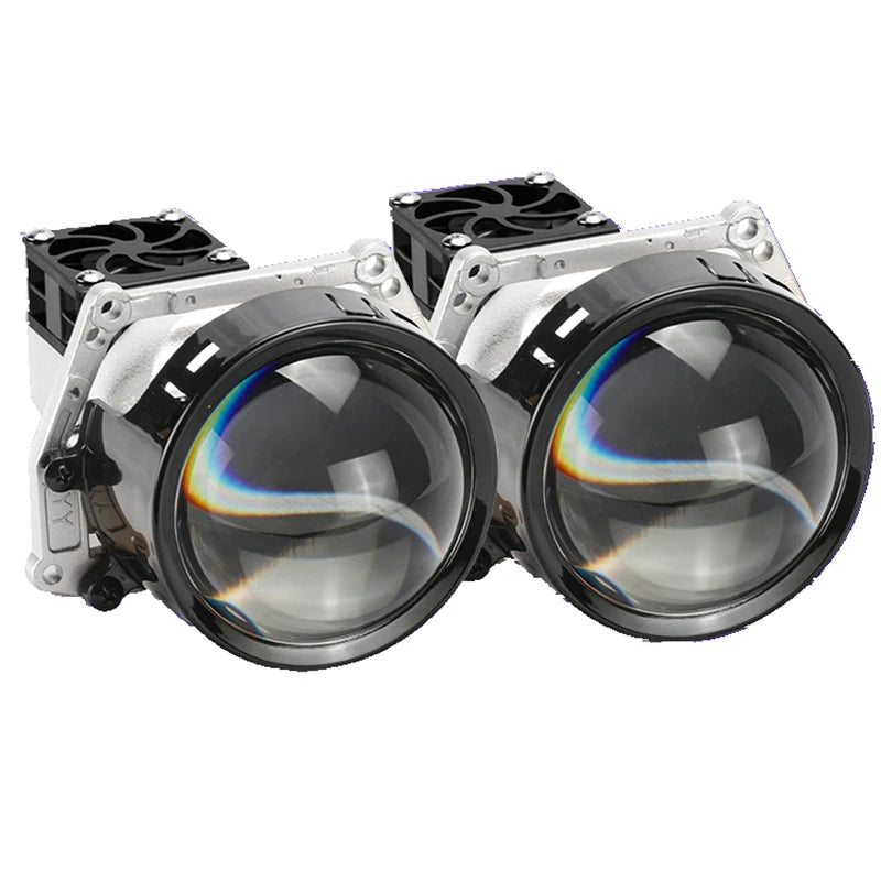 High quality far and near LED bifocal lens laser car headlight upgrade Hai 5 dual lamp cup smart quick start