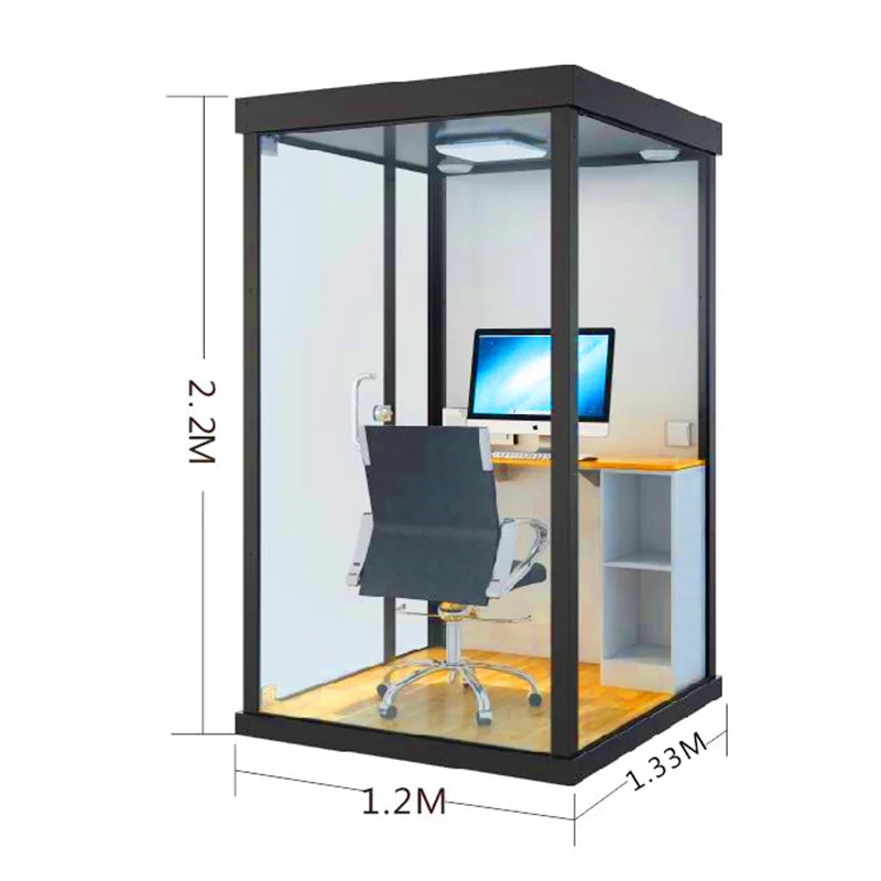 Booth Soundproof Booths Acoustic Office Phone Booth Portable Vocal Pod Recording Sound Barriers