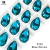 Super Shiny Multi-Color Glass Stone Sew-On Rhinestones for Evening Dress Necklace Earrings Bag Shoes-Special Shape Technique