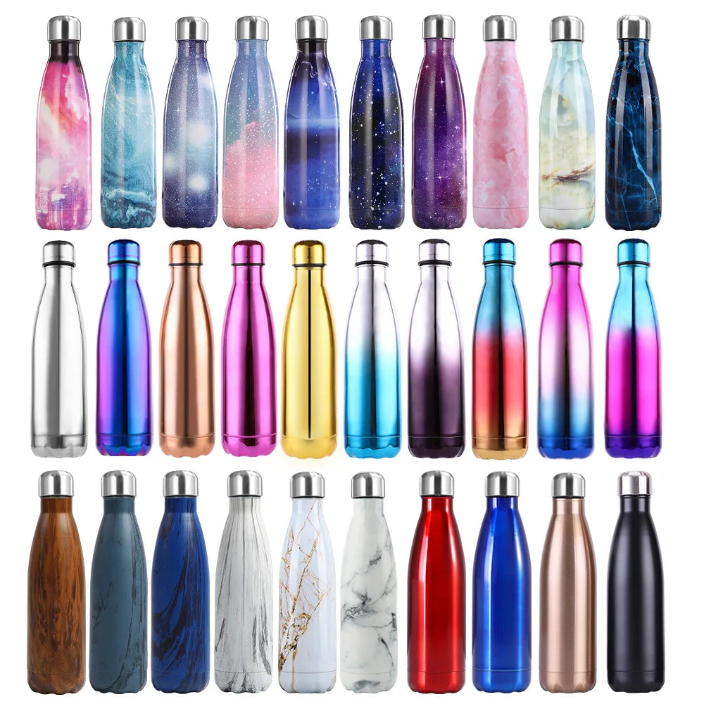 Customized Thermos Bottle Vacuum Flasks Stainless Steel Water Bottle Portable Sports Bottle Gift Cups