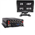JOINLGO H.264/H.265 4G LTE GPS WiFi NVR 2K 4MP IP Waterproof Camera System Bus/Truck Fleet Management PC/APP Remote Real-time