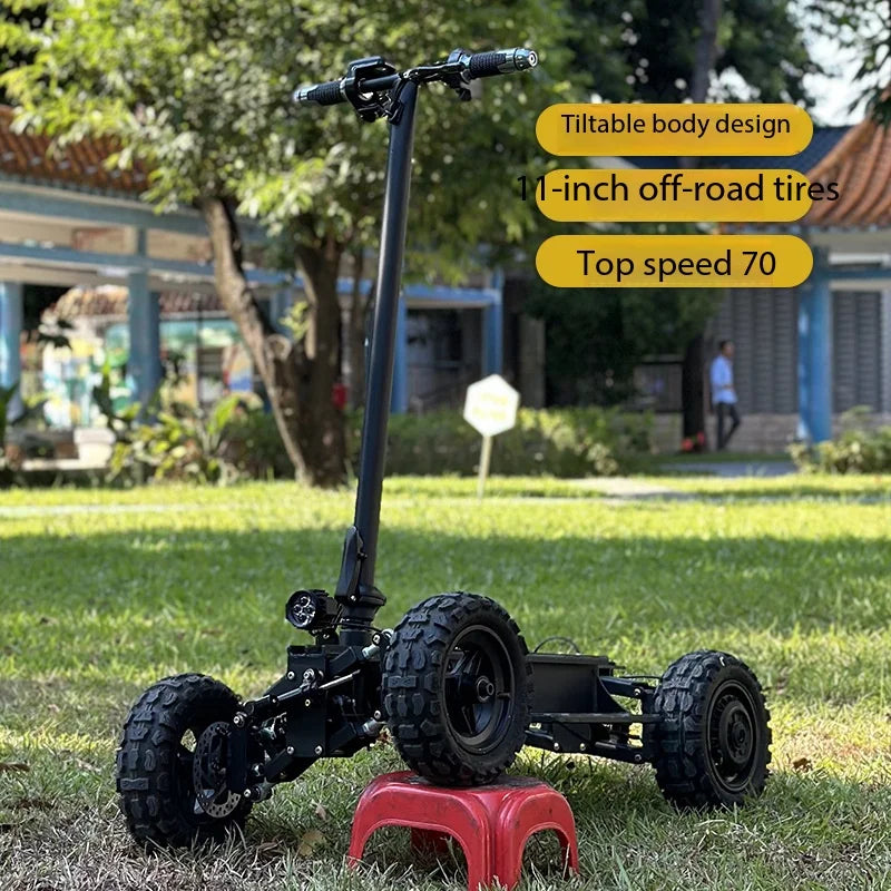 Adult Off-Road Electric Scooter Scooter Eléctrico Para Adultos Elektro Scooter for Global Extreme Riding and Commercial Use