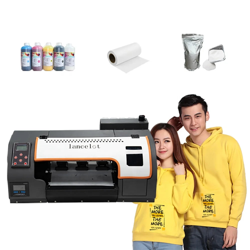 A3 Dtf Inkjet Printer Xp600 Dtf Film Printer for Tshirt Printing Film Dtf Transfer Printer for Diy Tshirt Printing USA Warehouse