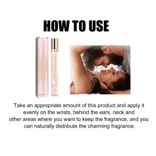 North Moon Ladies  Portable Lasting Light Fragrance Ball Perfume