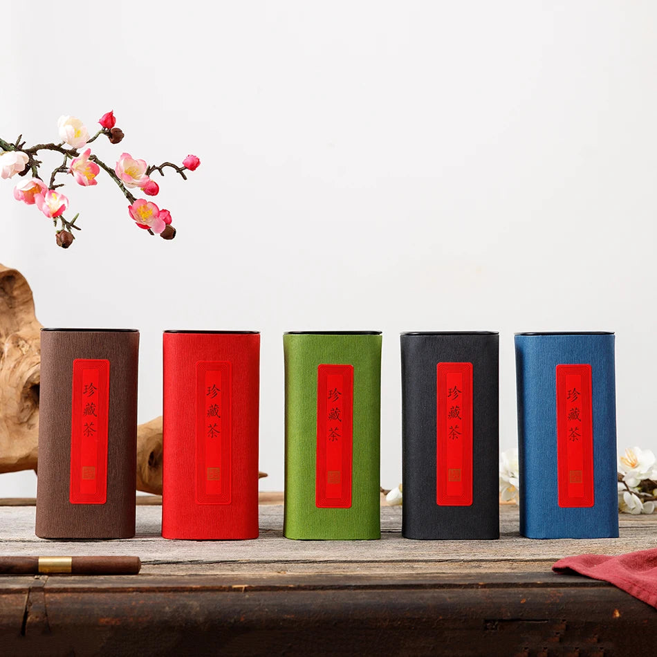 Star Packaging Tea Gift Packaging Sets Round Perfume Box Packaging Biodegradable Cardboard Paper Tube Boxes With Metal Lid