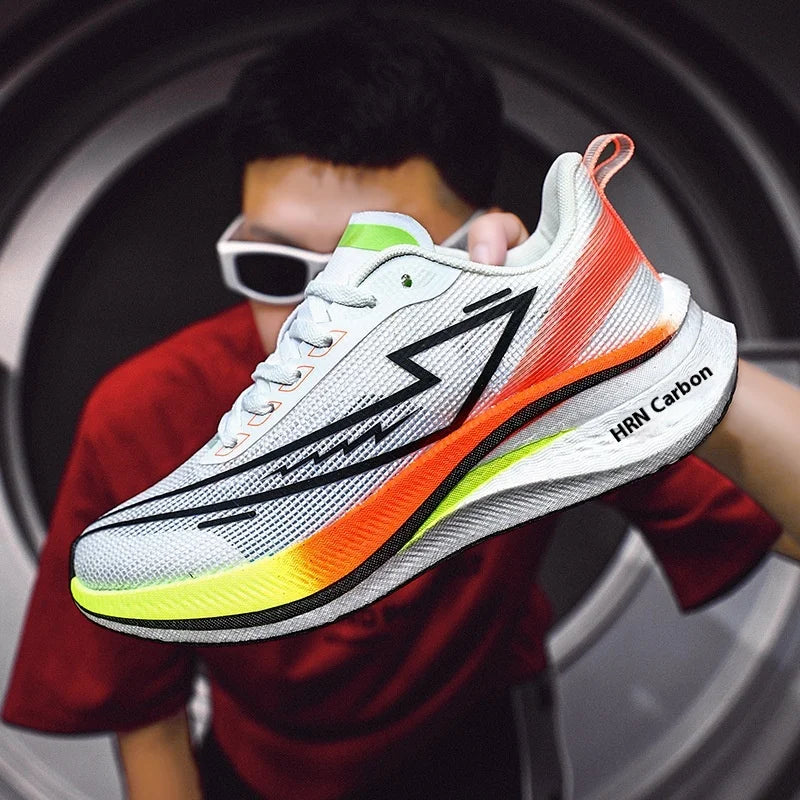 2026 NEW Professional Ultra-Light Carbon Plate Men's Running Shoes for Autumn Small Size Casual Sneakers with Shock Absorption