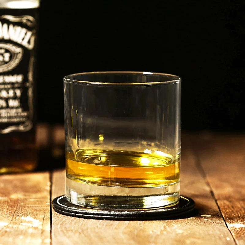 1PCS Non-leaded Crystal Old Fashioned Whiskey Glasses, Excellent For Cocktail Bourbon Rocks Tumbler Glass