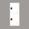 2 Door Small Locker Cabinet with Lock Latch for Home Bedroom Office
