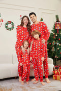 2024 Plus Size Pattern All Over Printed Family Matching Outfit Christmas Family Pajamas Sleepwear Sets for Parents and Children