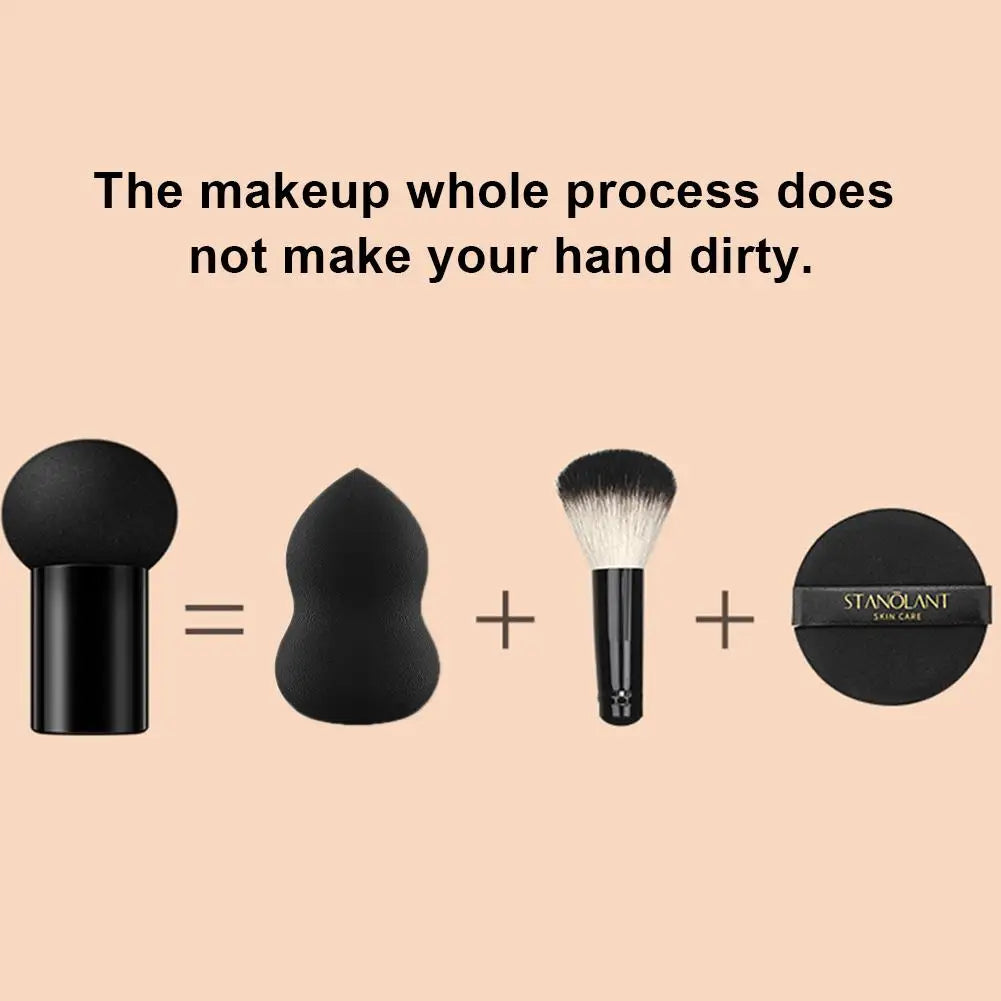 Sunisa Magic Mushroom Head Air Cushion CC Cream Waterproof Brighten Concealer Foundation Hydrating Makeup Base Skin Care Women