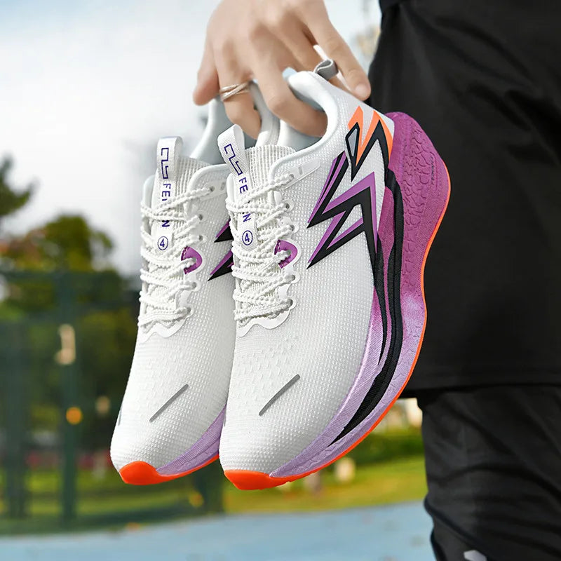 Women's Men's Road Running Shoes Jogger Jogging Sneakers Track Trail Running Shoes Running Minimal Canvas Air Mesh Athletic