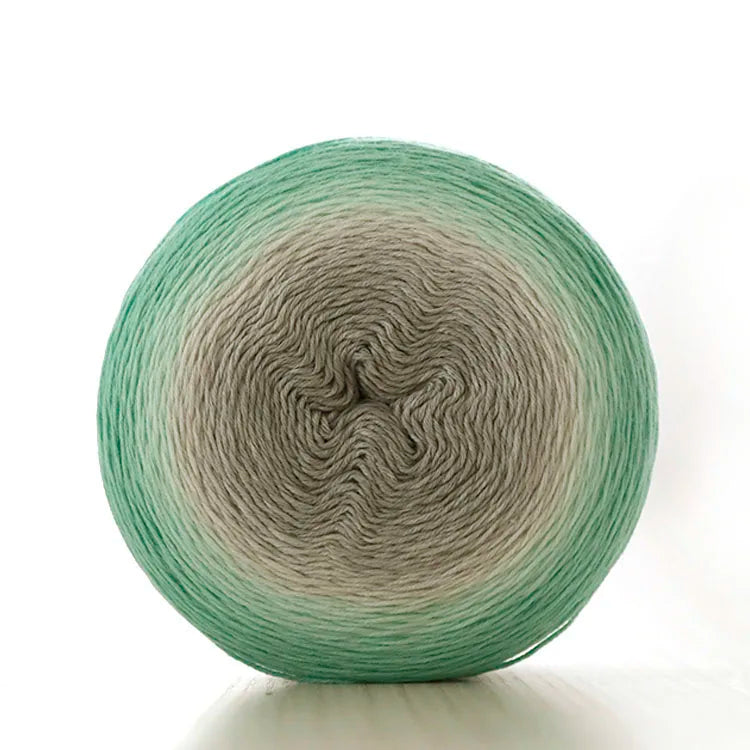 100% Recycled Magic Ball Sweater Scarf Hat for Baby 180g Hand Knitting with Fancy Yarn Dyed Pattern Cotton Line Weaving