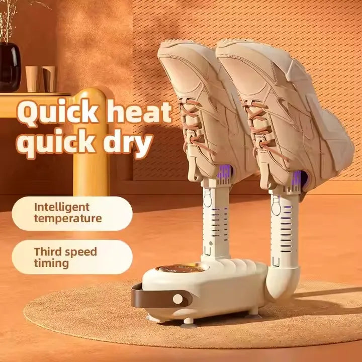 3 Gears Timing Foldable Household Shoe Heater Portable Mini Electronic Warm Wind Blow Shoes Dryer Machine