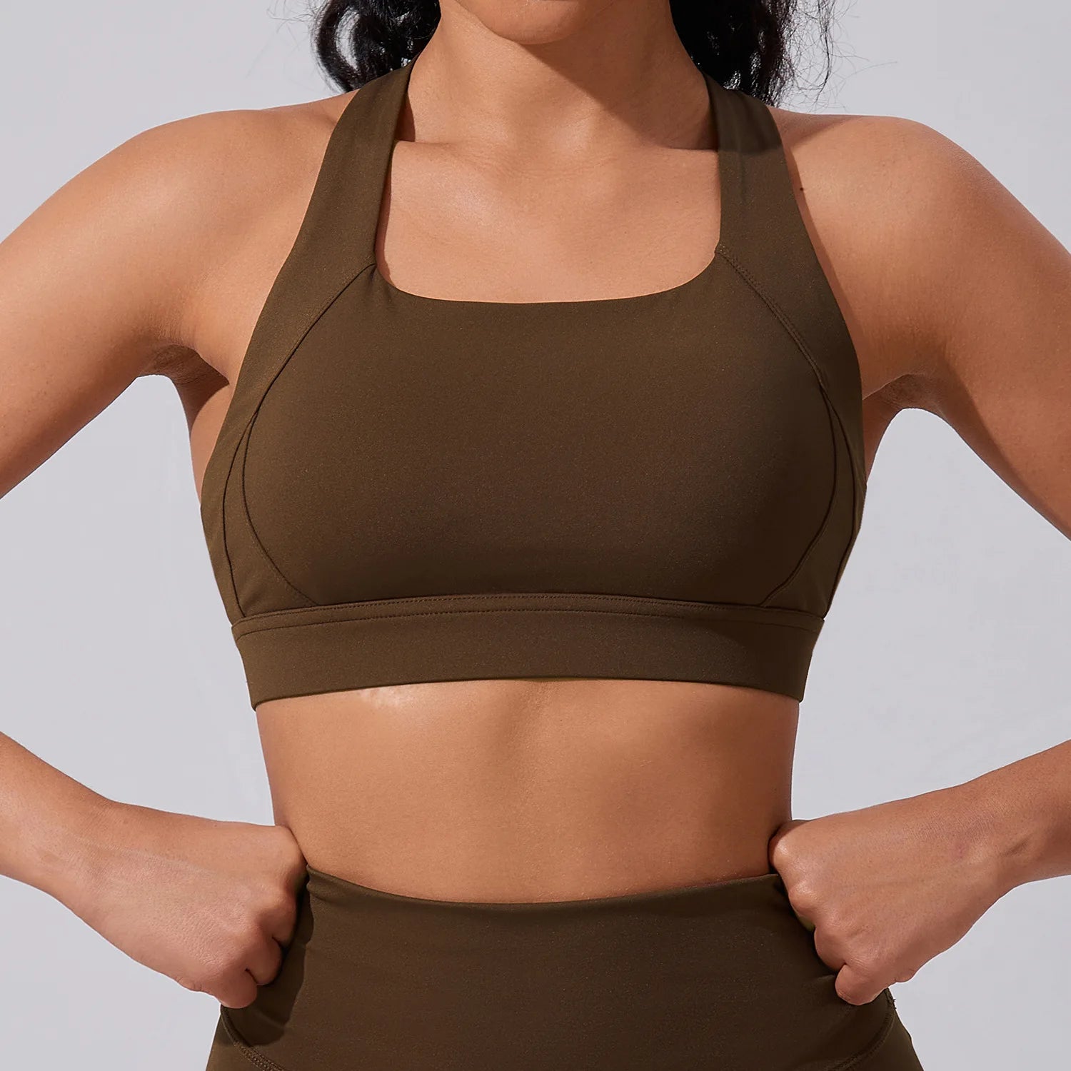 OEM 5 Piece Sets Women's Seamlesss T Shirt Yoga Set Biker Shorts Long Top Gymwear Sports Bra Apparel Gym Leggings Gym Clothes