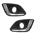 Daytime Running Light DRL for Suzuki Swift 2014 2015 2016 Fog Light Cover 12v White DRL