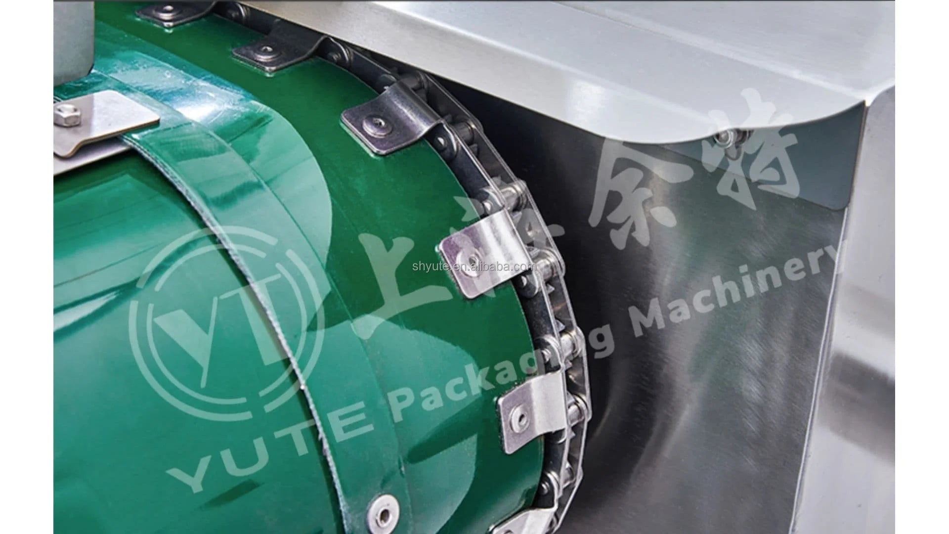Large Capacity Automatic Continuous Rotating Rolling Belt Food Vacuum Pack Machine for Cheese and Sea Food