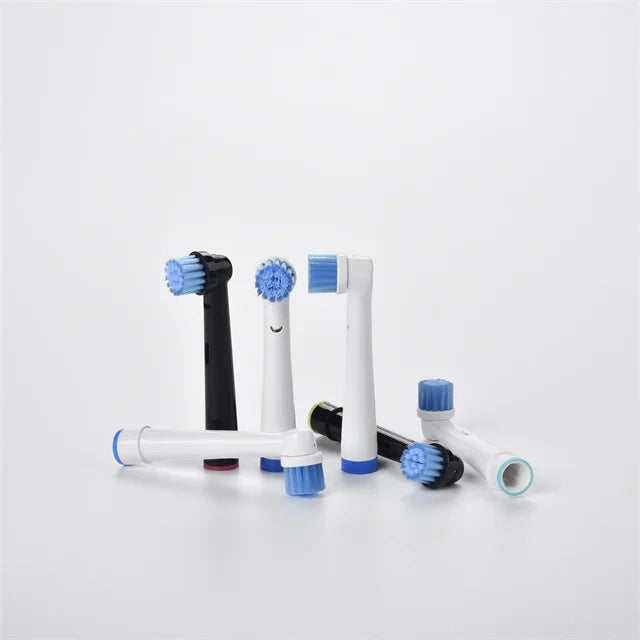New Creative 4 Pcs Package Cross Action Electric ToothBrush Replaceable Head Compatible for Oral B Head Io