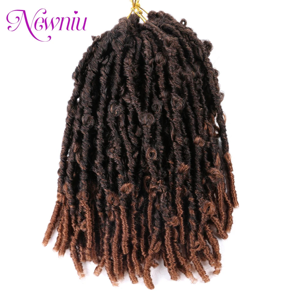 Butterfly Locs Crochet Braids Hair Synthetic Dreadlocks meche Faux Locs Crochet Hair Extensions for women braiding hair