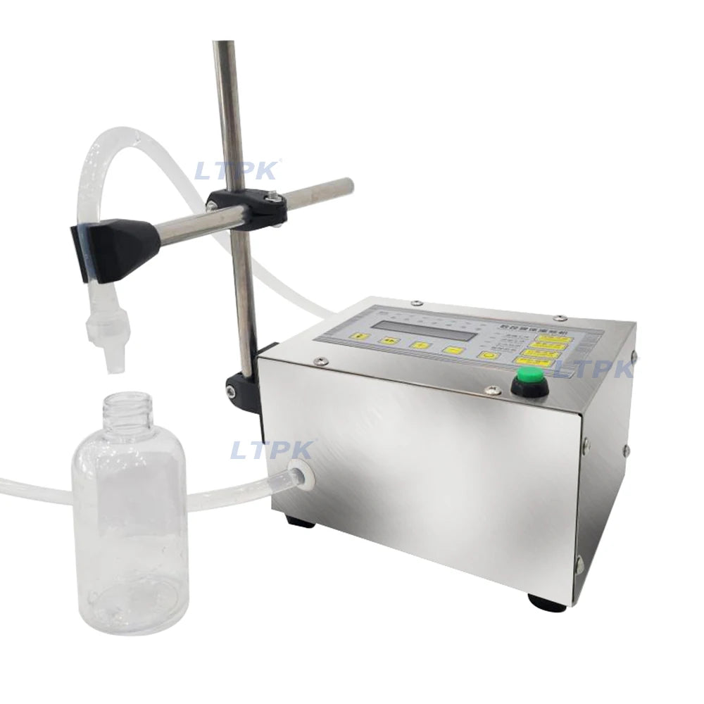 Diaphragm Pump Perfume Bottle Filler Semi Automatic Beverage Perfume Juice Water Liquid Weighing Filling Machine