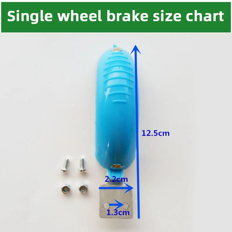 Scooter brake accessories brake pads children three or four wheeler skid rear wheel brake pads scooter back wheel brake