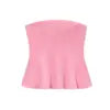 PB&ZA Women 2025 Spring New Chic Fashion Skirt Style with Top Down Tank Tops Vintage Backless Female Camis Chic Tops