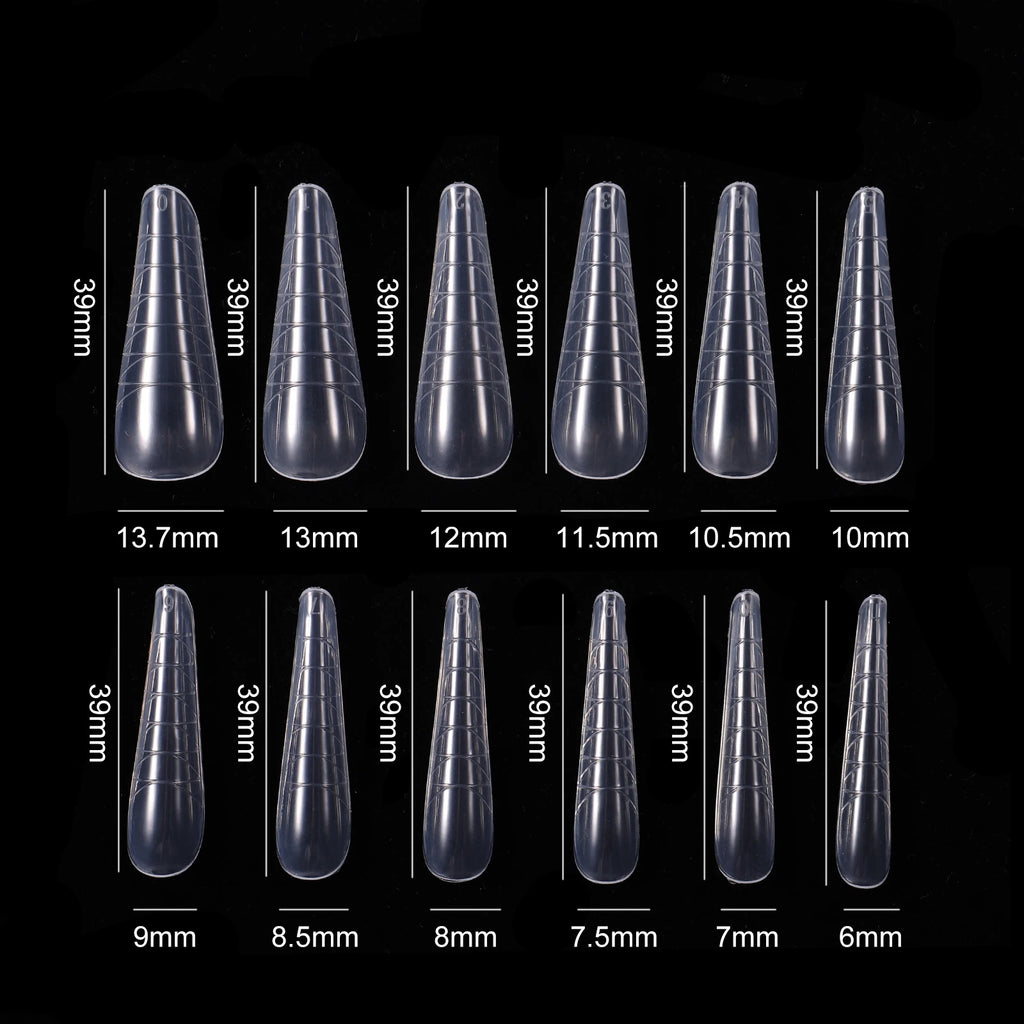 BNG Top Forms for Nails Dual Forms Nails Forms for Extension Full Cover Quick Building Gel Mold Tips Poly Nail Gel Mold
