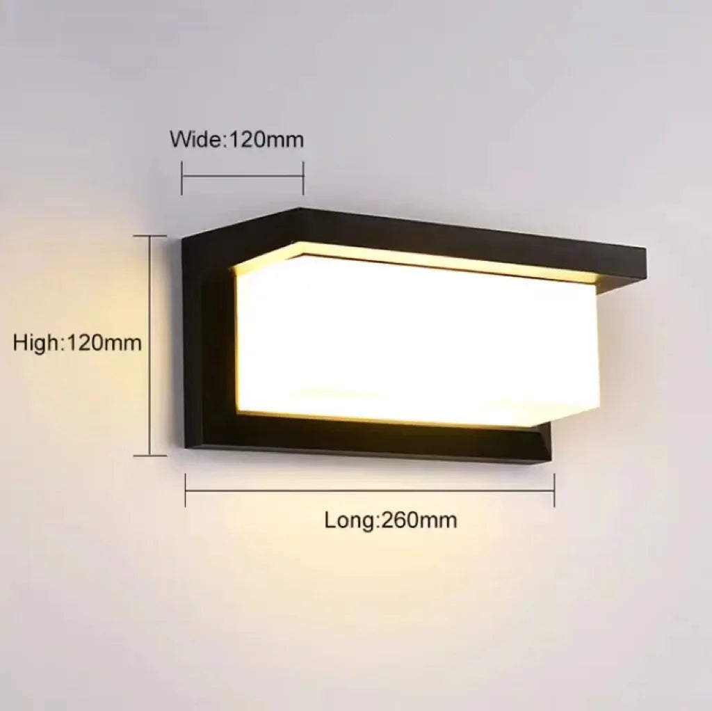 Outdoor IP65 Waterproof CE Certificate Wall Lamp for House Yard Garden Backyard Walkway Decoration