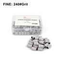 USA Free Shipping 5000Pcs/Carton 6.3mm Nail Drill Bits Sets Manicure Tools Zebra Sanding Bands Kits for Nail Beauty Salon