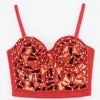 Factory Self-Selling Fashion Push up Breathable Sling Tube Top Beaded Glass Cover Crop Top
