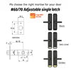Tediton Smart Locks for Front Door Digital Electric Keyless Aluminum Alloy Fingerprint Tuya Smart Door Lock