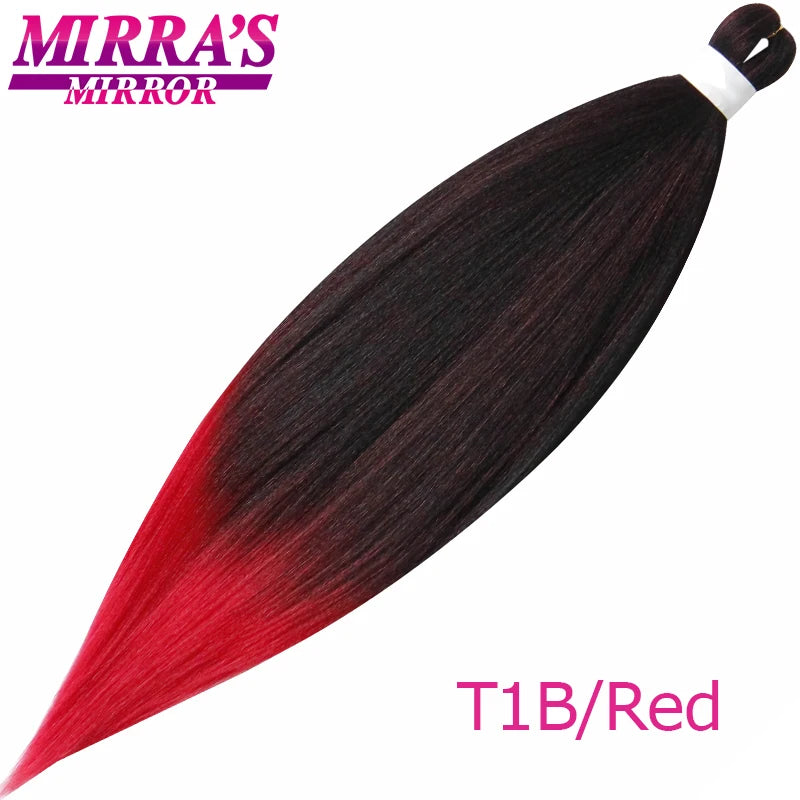Synthetic Braiding Hair Brown Ombre Hair Extensions Professional Braid Hair for Crochet Twist Braids Soft Yaki Texture