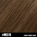 Fairy Remy Hair 20-22" Remy Keratin Flat Tip Human Hair Extensions Straight Capsules Natural Pre Bonded Hair 0.8g/Strand