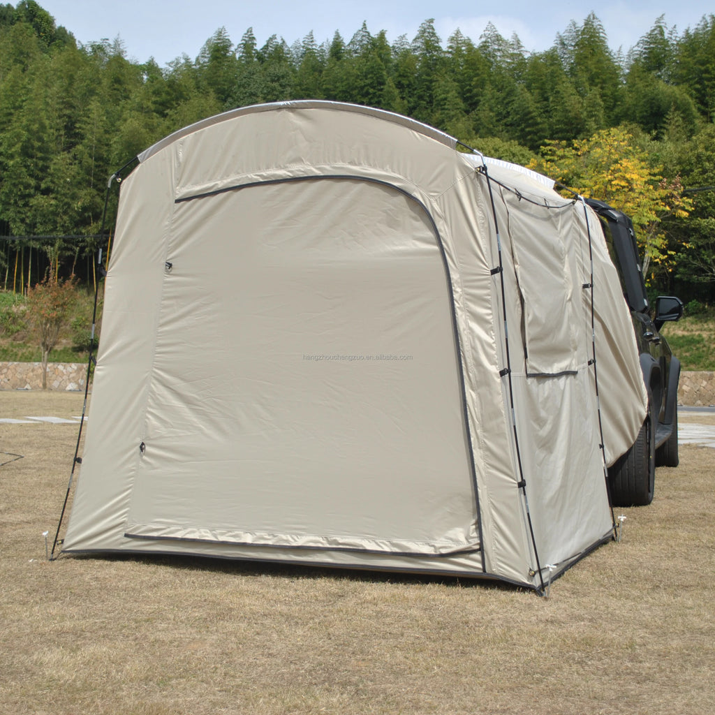 Car Rear Rest Tent Long-distance Driver's Tent 2/3 Person Car Tent, SUV Tailgate Tent, Car Hatchback Tent with Screen Window