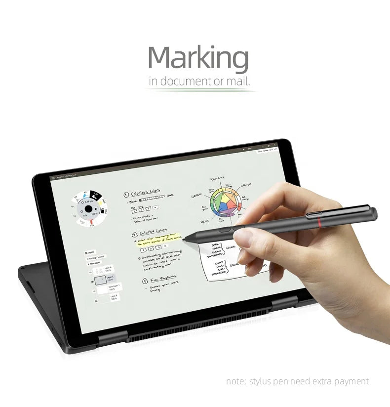 One Mix 3S Pocket Laptop 8.4 Inch Touch IPS Screen 2560x1600pix 8GB+256GB Laptop Support Fingerprint Scanner Business Tablet PC