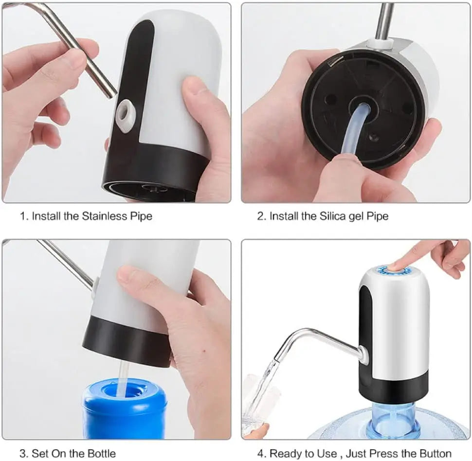 Electric Cold Portable Outdoor Water Pump Dispenser Bottled Dispensing System Battery Cooler Sensor Replacement Purifier 5