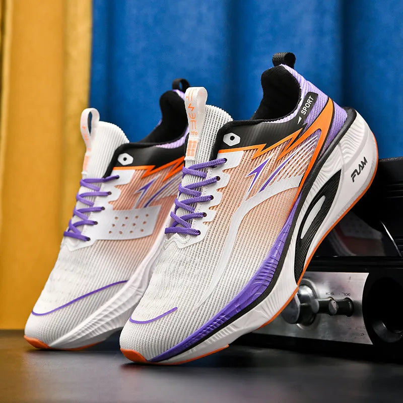 Lightweight Unisex Walk Sport Men Running Shoes Breathable Black Jogging Shoes Sneakers Men White Walking Style Shoes