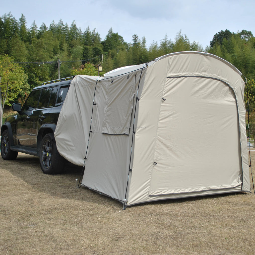 Car Rear Rest Tent Long-distance Driver's Tent 2/3 Person Car Tent, SUV Tailgate Tent, Car Hatchback Tent with Screen Window