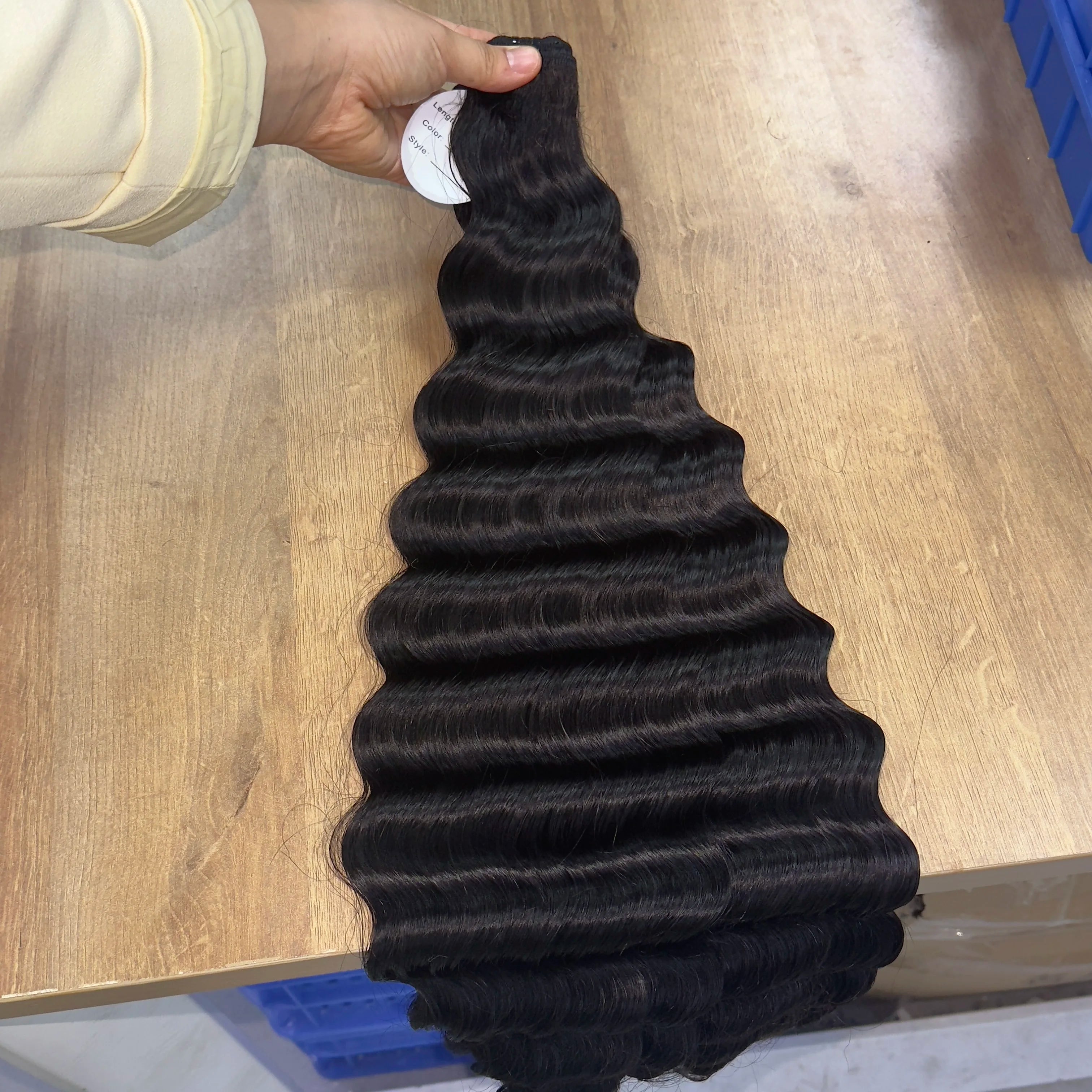 15A Human Hair Body Wave Bundles 100% Virgin Vietnamese Hair Extensions for Women Natural Black Weaving Machine Double Weft Perm