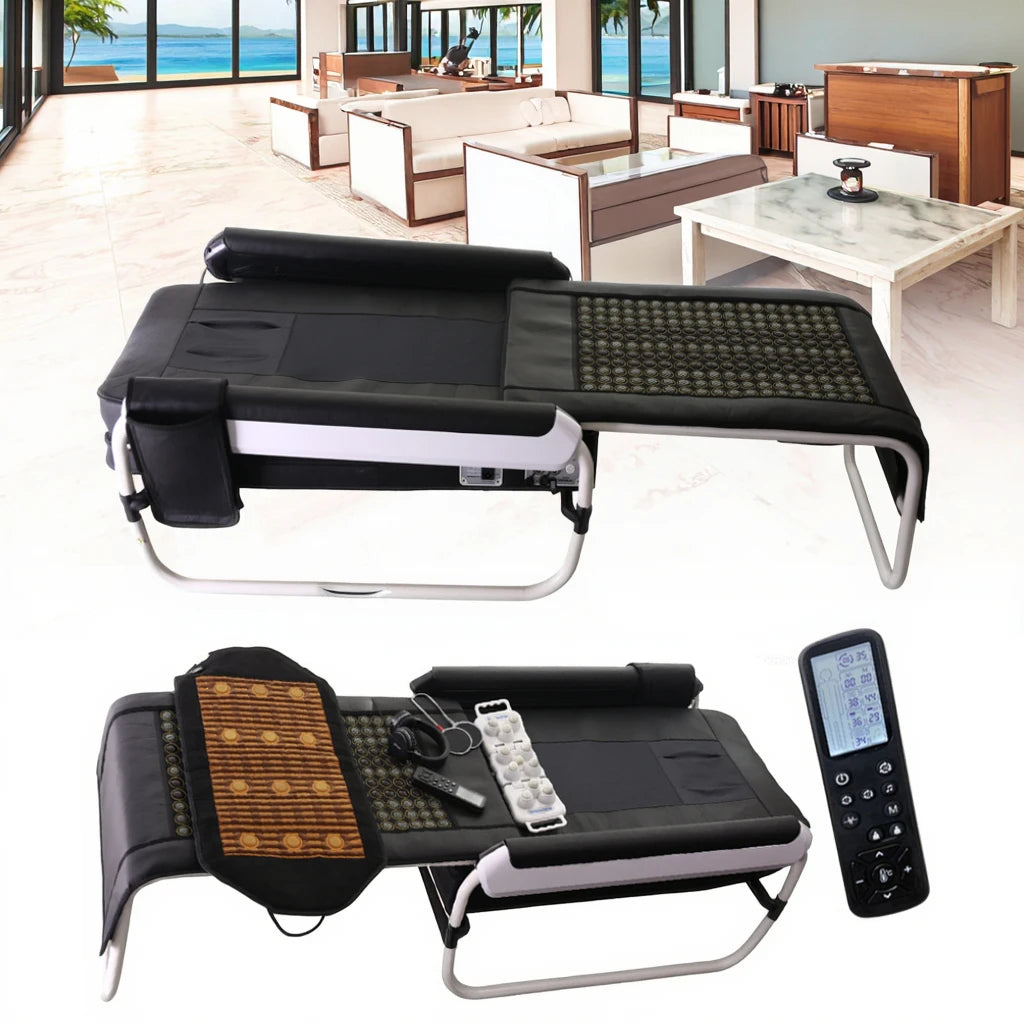 Manufactory Direct Korea Master V3 V4 V6 Therapy Table Jade Hot Stone Heating Cama De Masaje Thermal Infrared Massage Bed