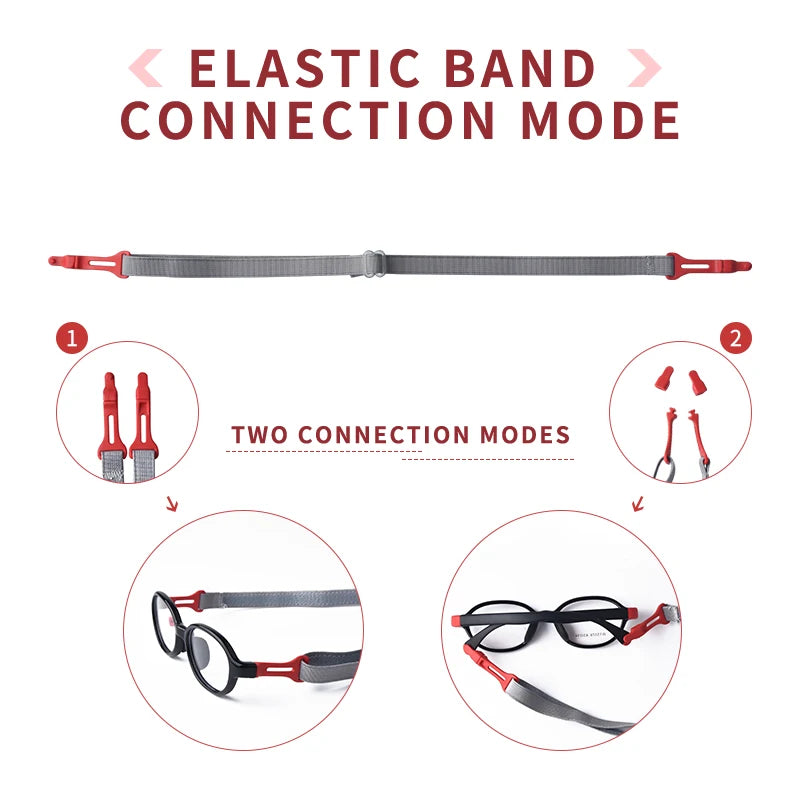 Secg Brand Children's Glasses Silicone Frames For Boys And Girls Students Super Light Comfortable Myopia Frames With Gasses