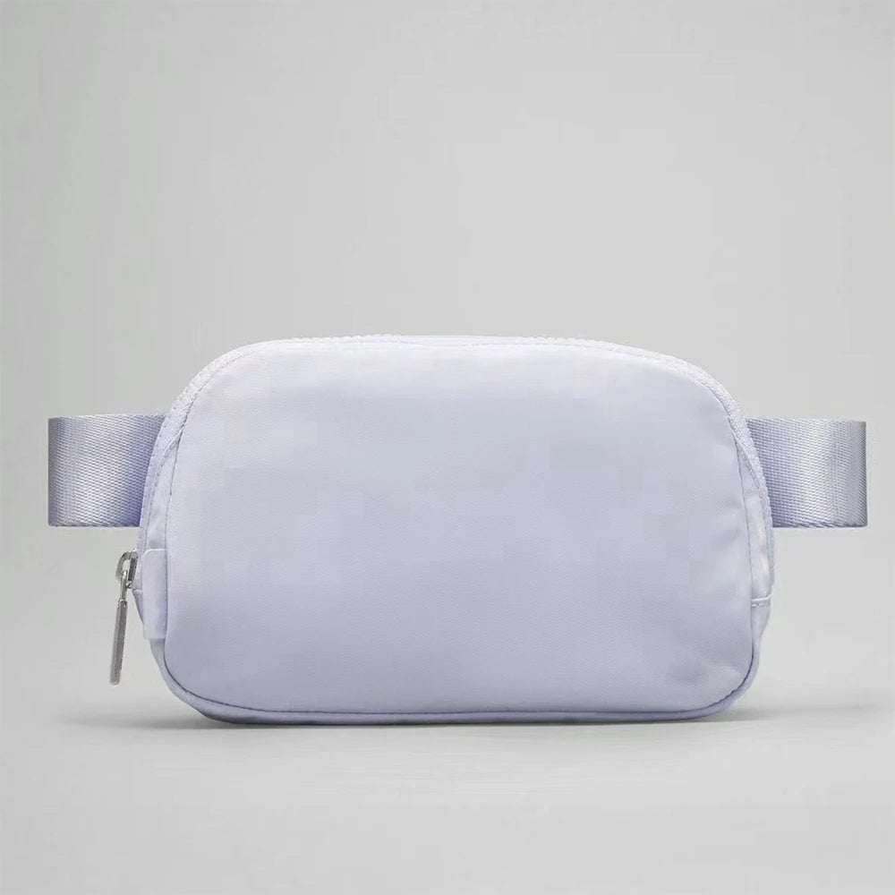 USA Oversea Warehouse 1L Nylon Waterproof Chest Bag Fanny Pack Waist Bag Belt Bag Crossbody Waist Belt Sport Workout Waist Bag