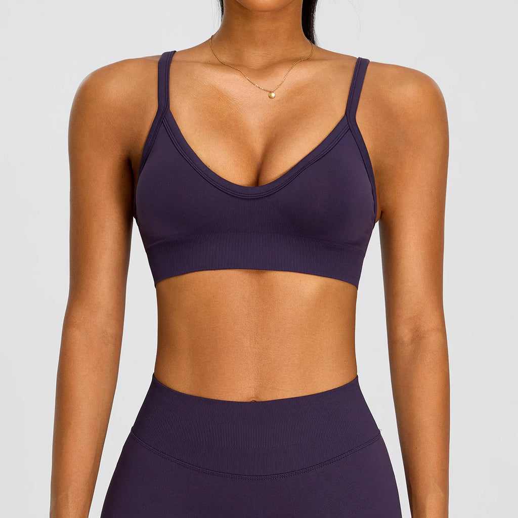 Women's Scrunch Butt Gym Shorts Seamless Wear Sport Women Breathable Yoga Pants Adjustable Sport Bra