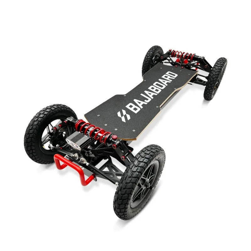 BAJABOARD Atrax Four-wheel Electric Scooter 150kg Capacity 75km Range 4WD Waterproof 8000W Motor Road E Skateboard Ranch Touring
