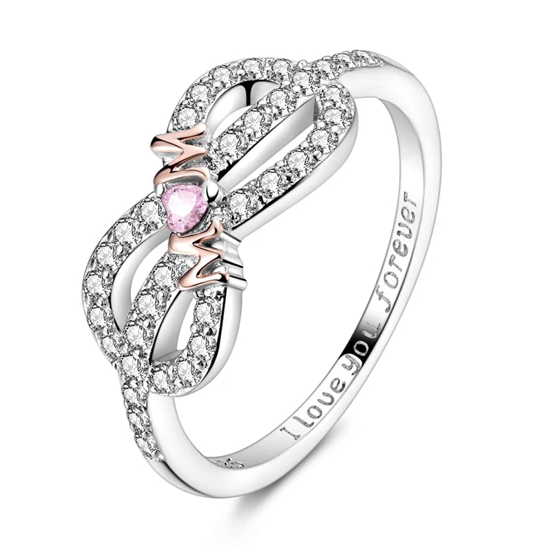 Jewelry Manufacturer Custom Hip Hop Fashion New Rainbow Gradient Colorful Zircon Ring for Women S925 Silver Rings Jewelry Gift