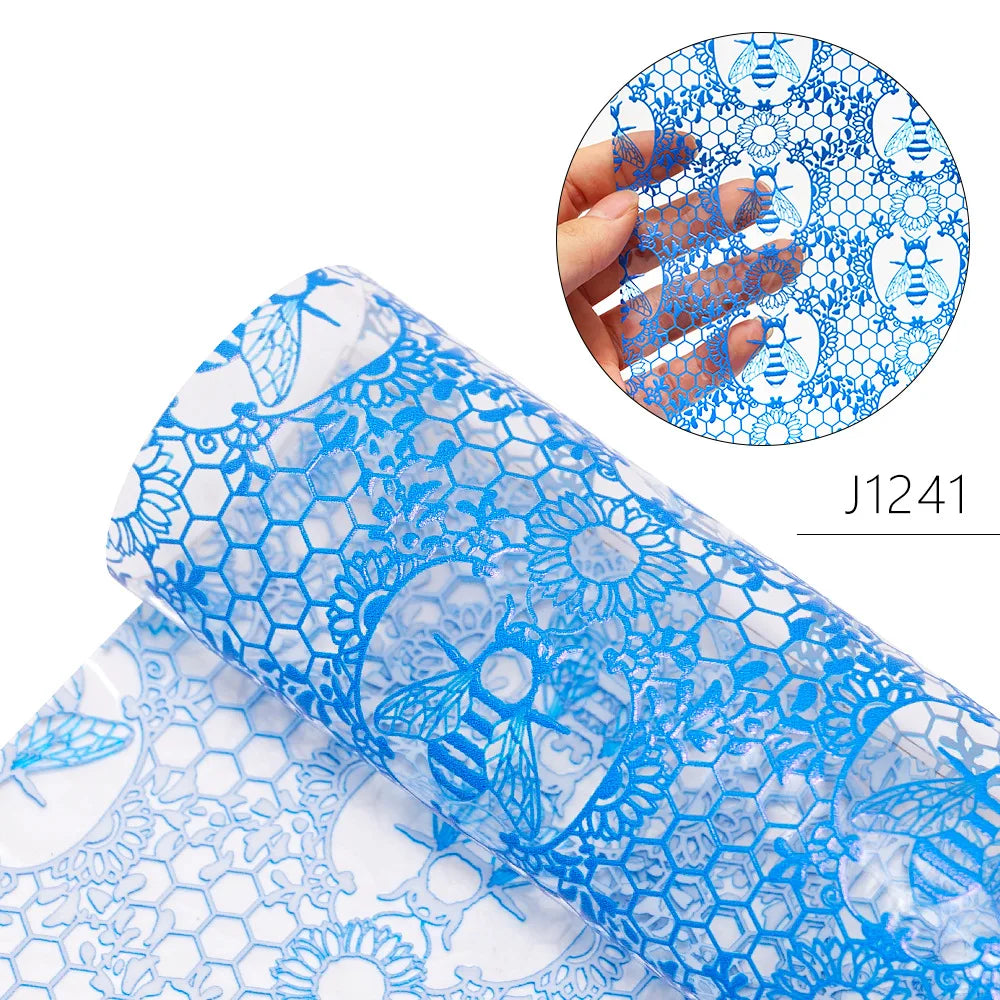 30CM*120CM Cartoon Character PVC TPU Vinyl Leather Garment Accessories Material Transparent Iridescent Mermaid Cake 1mm Sofa Bag