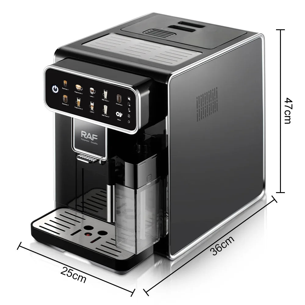 7203 New Commercial Full Automatic Smart Coffee Makers Espresso Cappuccino Latte Coffee Machine With Milk Tank