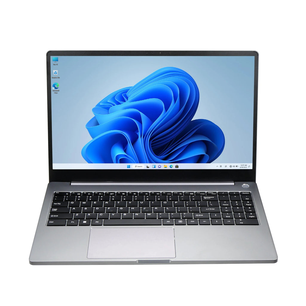 New Premium Metal 15.6" Business Laptop Intel I7-1195G7 16G RAM 512G SSD Full Function Type-C PD 65W Fast Charging English