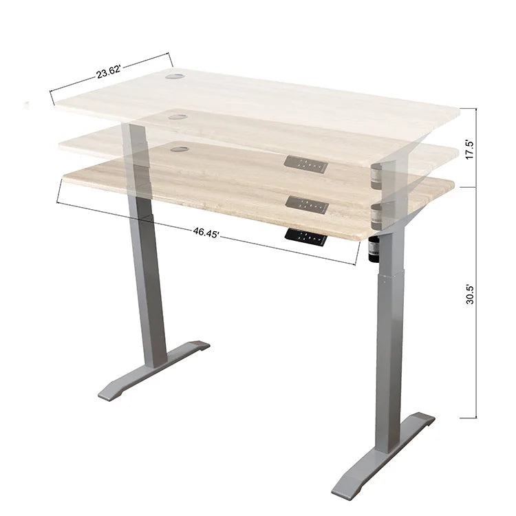 Cheap Sit to Stand Healthy Ergonomic Desk Hight Adjustable Classic Intelligent Lift Desk