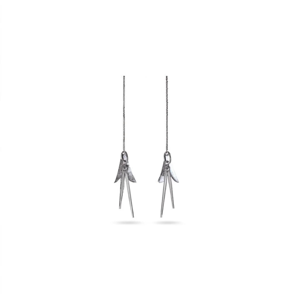 Tibetan Silver Arrow Drop Earrings For Women Trendy Fashion Jewelry E602 Silver Alloy Earrings