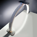 Golden Crystal Table Lamp High Quality 30inch Led Half Moon UV Nail Lamp With Phone Holder Desktop Arch Nail Lamp for Beauty